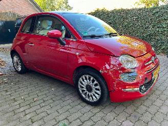 skadebil auto Fiat 500 1.2 Lounge 2016/4