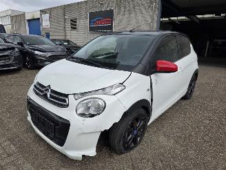 krockskadad bil auto Citroën C1 JCC+ Climatronic Camera Stoelverwarming Cruisecontrole Touchscreen 53KW/72PK 2020/11