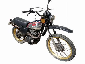 krockskadad bil motor Yamaha XT 500 TYPE 1U6 1978/11