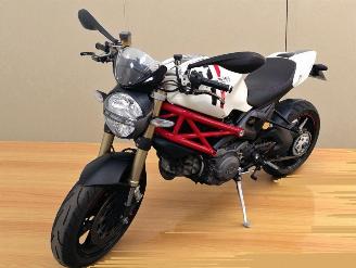 damaged motor cycles Ducati Monster 1100  2013/4