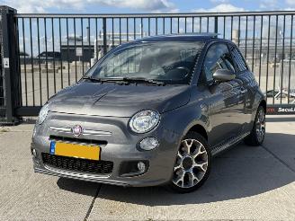 skadebil auto Fiat 500 Sport 0.9 Turbo Pano Nap Duo-tone Airco 2014/9