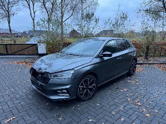 krockskadad bil auto Skoda Fabia Skoda Fabia Monte Carlo 1.5 TSI Panorama Camera VOL 2024/10