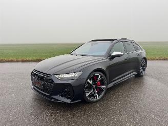 Voiture accidenté Audi Rs6 RS6 Avant 4.0 TFSI Quattro Panorama Leer Trekhaak VOL!! 2020/1