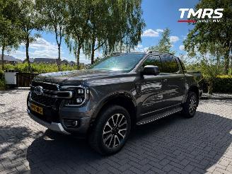 krockskadad bil auto Ford Ranger Ford Ranger Platinum V6 e-4WD Dubbel cabine Trekhaak Leer Ambiance VOLL! 2024/6