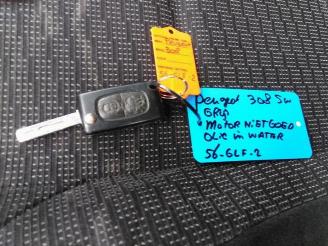 Salvage car Peugeot 308 308 SW (4E/H), Combi 5-drs, 2007 / 2014 1.6 VTI 16V 2008/8