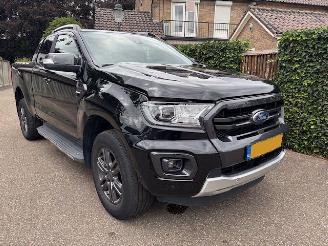 damaged passenger cars Ford Ranger 2.0 TDE Wildtrak Supercab 220 PK AUTOMAAT NAP 2023/6