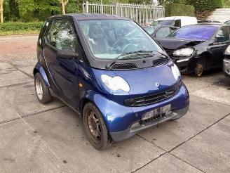 disassembly passenger cars Smart Fortwo Fortwo Coupe (450.3), Hatchback 3-drs, 2004 / 2007 0.7 2006/5