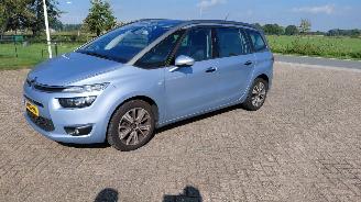 krockskadad bil auto Citroën Grand C4 Picasso 2.0 hdi  110kw navi 7persoons 2014/2