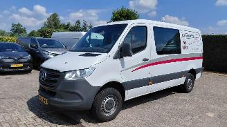škoda dodávky Mercedes Sprinter 315 cdi  1.9 cdi  150pk  automaay dubbel cabine 2021/12