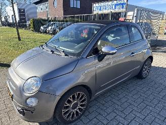 krockskadad bil auto Fiat 500C 0.9 CABRIO AUTOMAAT LICHTE SCHADE! BOUWJAAR 2013 4850 EURO 2013/5