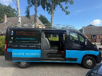 dañado vehículos comerciales Peugeot Boxer 330 2.2 L2H1 DC AIRCO NAVI 2020/8