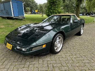 skadebil auto Chevrolet Corvette CONVERTIBLE U9 1990/1
