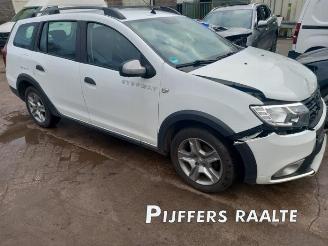 Uttjänta bilar auto Dacia Logan Logan MCV II/III/Sandero Wagon, Combi, 2013 1.5 Blue dCi 2019