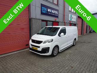 skadebil auto Peugeot Expert 2.0 BlueHDI 120 Long Premium inrichting 2 x schuifdeur 2019/8