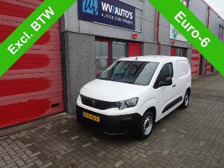 voitures fourgonnettes/vécules utilitaires Peugeot Partner 1.5 BlueHDI Pro 3 zits airco 90159 km !!! 2020/4