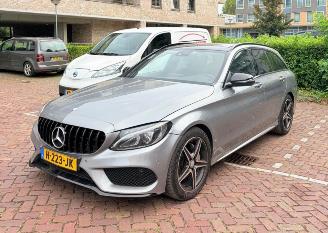 skadebil auto Mercedes C-klasse C220 AMG Motorschade 2016/5