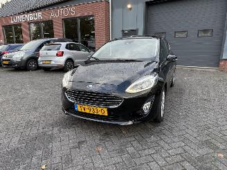 krockskadad bil auto Ford Fiesta 1.5 TDCi Titanium  PANORAMADAK Hatchback 5-dr. 2018/10