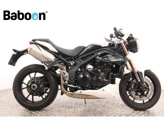 damaged motor cycles Triumph Speed Triple 1050 ABS 2011/3