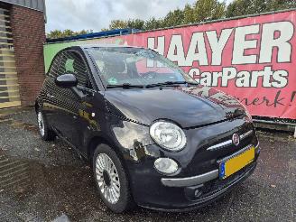 krockskadad bil auto Fiat 500 1.2 lounge 2013/1