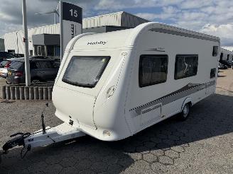 krockskadad bil caravan Hobby  490 KMF De Luxe 2011/7