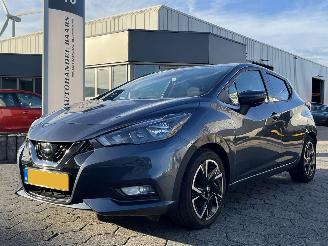 uszkodzony samochody osobowe Nissan Micra 1.0 IG-T Tekna 2021/4