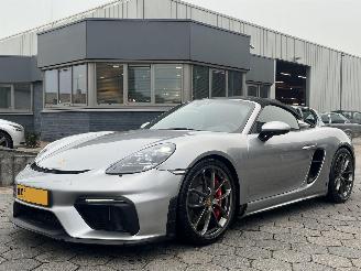 skadebil auto Porsche 718 Boxster 4.0 Spyder 420PK 2021/2