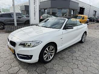 uszkodzony samochody osobowe BMW 2-serie Cabrio 218i 2015/4
