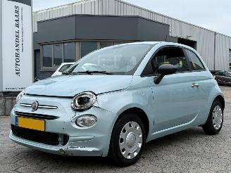 Damaged car Fiat 500 1.0 Hybrid 2023/9