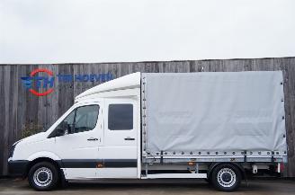 Schadeauto Volkswagen Crafter 2.0 TDi Huif Schuifzeil! Dubbele Cabine Airco Navi Cruise 120KW Euro 5 2014/1