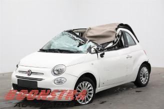 Sloopauto Fiat 500 500C (312), Cabrio, 2009 1.0 Hybrid 2020/10