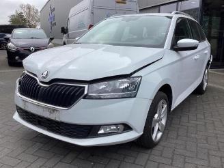 Salvage car Skoda Fabia Fabia III Combi (NJ5), Combi 5-drs, 2014 / 2022 1.0 TSI 12V 2020/7