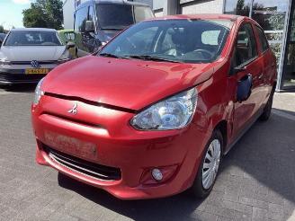 demontáž osobní automobily Mitsubishi Space-star Space Star (A0), Hatchback, 2012 1.0 12V 2014/8