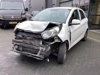 Salvage car Kia Picanto Picanto (TA), Hatchback, 2011 / 2017 1.0 12V 2012/9