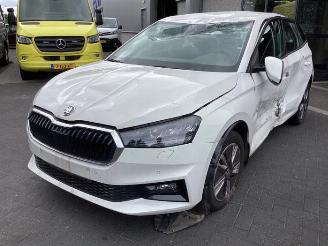 Uttjänta bilar auto Skoda Fabia Fabia IV (PJ3), Hatchback 5-drs, 2021 1.0 TSI 12V 2023/12