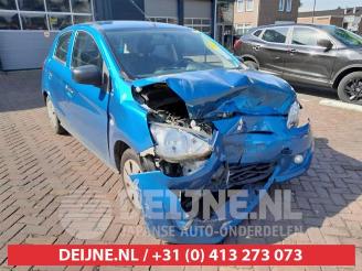 demontáž osobní automobily Mitsubishi Space-star Space Star (A0), Hatchback, 2012 1.0 12V 2014