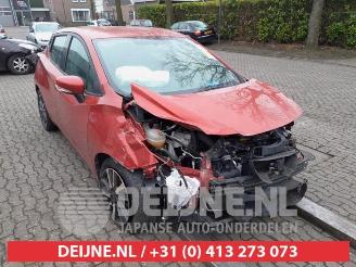 Vrakbiler auto Nissan Micra Micra (K14), Hatchback, 2016 / 2025 0.9 IG-T 12V 2018