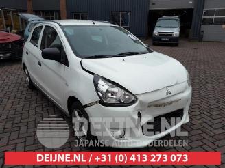 demontáž osobní automobily Mitsubishi Space-star Space Star (A0), Hatchback, 2012 1.0 12V 2013