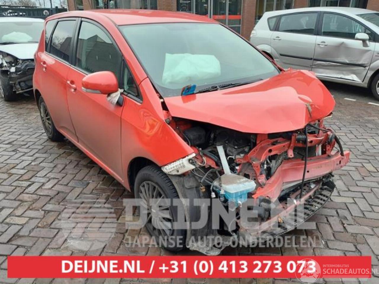 Subaru Trezia Trezia, MPV, 2011 1.33 16V Dual VVT-I