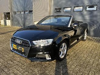 skadebil auto Audi A3 1.5i CABRIO / AUTOMAAT / LEER / NAVI / CRUISE 2018/10
