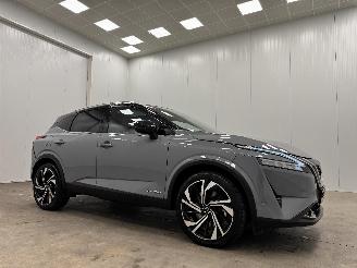 damaged passenger cars Nissan Qashqai 1.5 e-Power Tekna Plus Panoramadak Navi Clima 2023/3