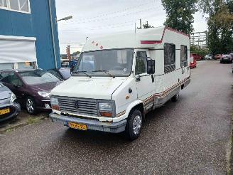 Sloop camper Peugeot  J5 (280L) Chassis-Cabine 2.5D (CRD93) [54kW] 1989/7