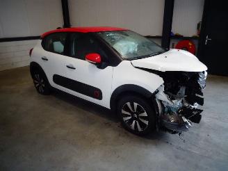 Salvage car Citroën C3 1.2 THP 2017/6