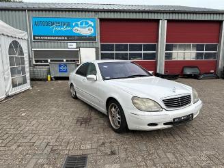 disassembly passenger cars Mercedes S-klasse S (W220), Sedan, 1998 / 2005 3.2 S-320 18V 1999/9