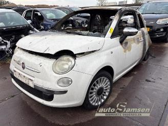 demontáž osobní automobily Fiat 500 500 (312), Hatchback, 2007 1.2 2008/12