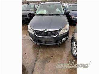Vrakbiler auto Skoda Fabia Fabia II Combi, Combi 5-drs, 2007 / 2015 1.2 TDI 12V Greenline 2012/4