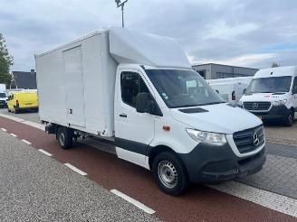 krockskadad bil bedrijf Mercedes Sprinter 316 2.2 CDI 120KW KOFFER LAADKLEP LBW AIRCO KLIMA 2020/12