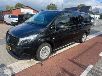 skadebil bedrijf Mercedes Vito 116 CDI 120KW DC 5P LANG AUTM. AIRCO KLIMA NAVI EURO6 2019/6