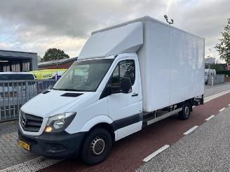 krockskadad bil bedrijf Mercedes Sprinter 314 CDI 105KW KOFFER LAADKLEP AUT. KLIMA  EURO6 2017/4