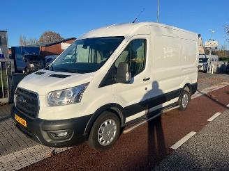 krockskadad bil bedrijf Ford Transit 2.0 TDCI 96KW L2H2 AUTOMAAT AIRCO KLIMA CAMERA 2021/1