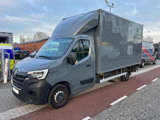 krockskadad bil bedrijf Renault Master 2.3 DCI 107KW KOFFER LAADKLEP LBW KLIMA AIRCO 2020/10